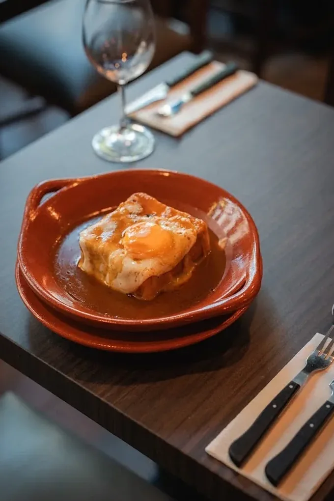 Francesinha at Taberna Portuense in Funchal